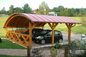 Carport Bogendach