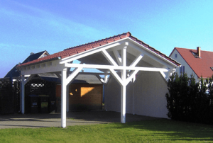 Satteldach Carport Bausatz